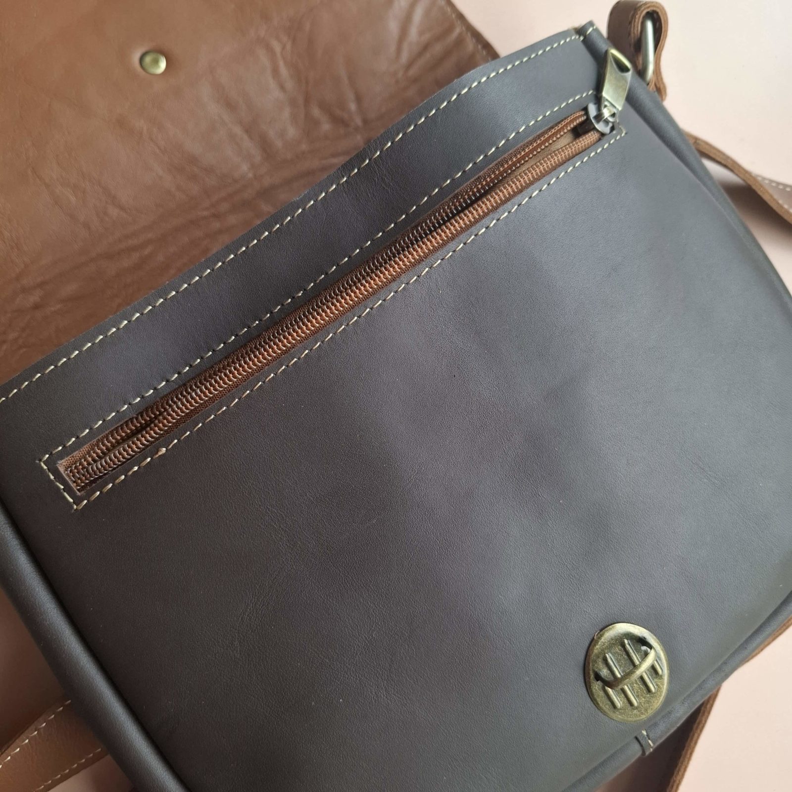 sac cuir marron pour femme